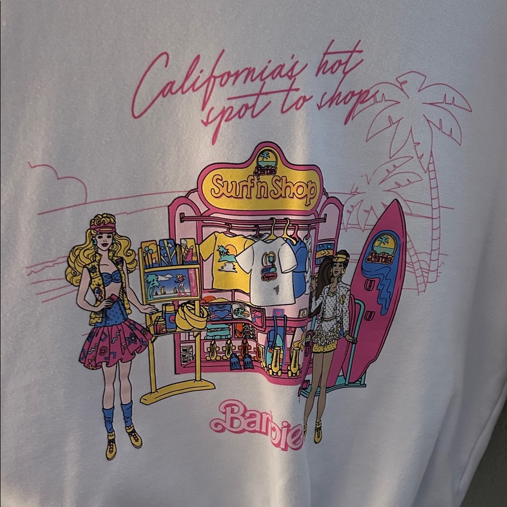 Pacsun Barbie Surf Shop Sweatshirt